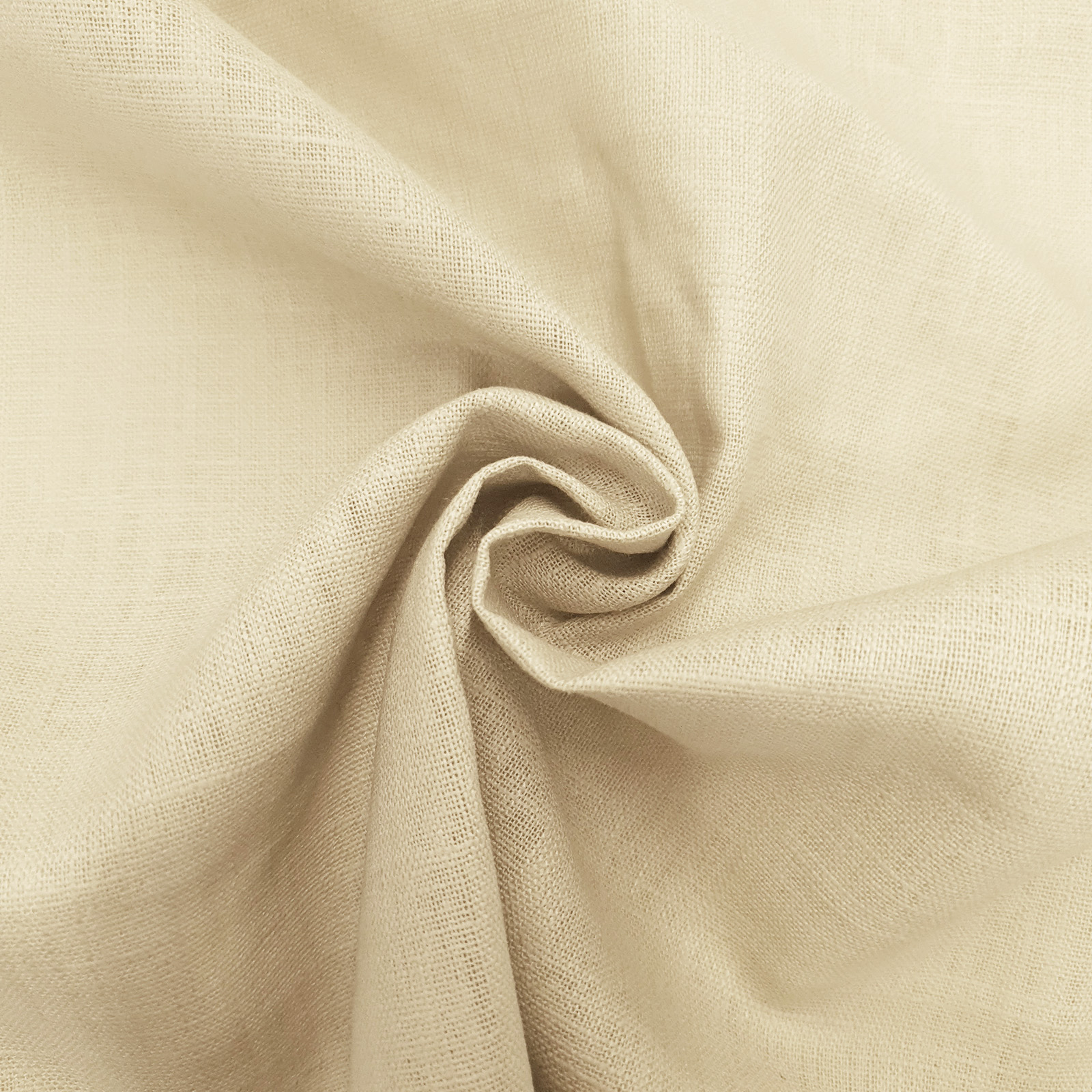 Rustico linen fabric (beige)